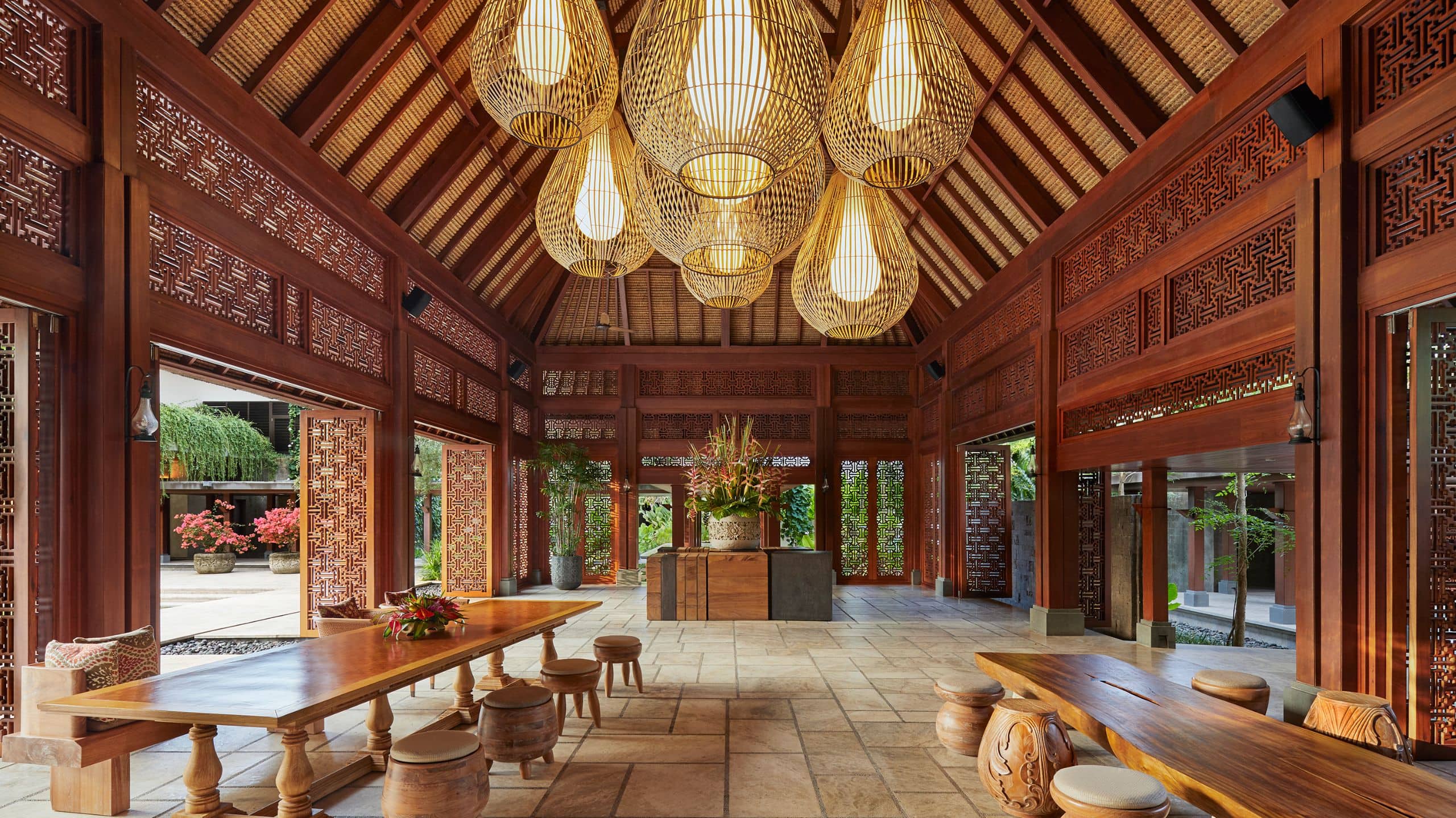 Lobby at Andaz Bali