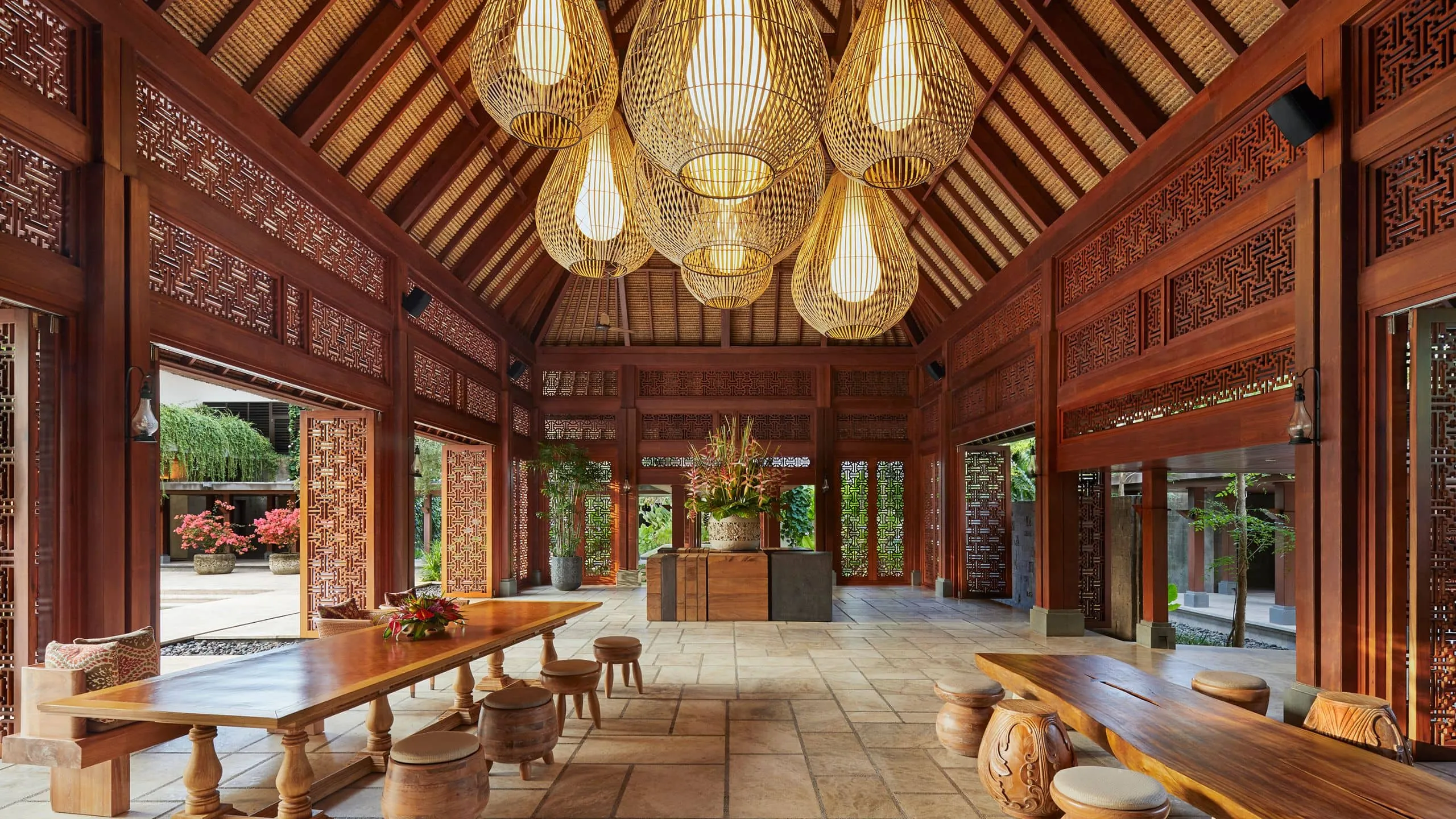 Lobby at Andaz Bali