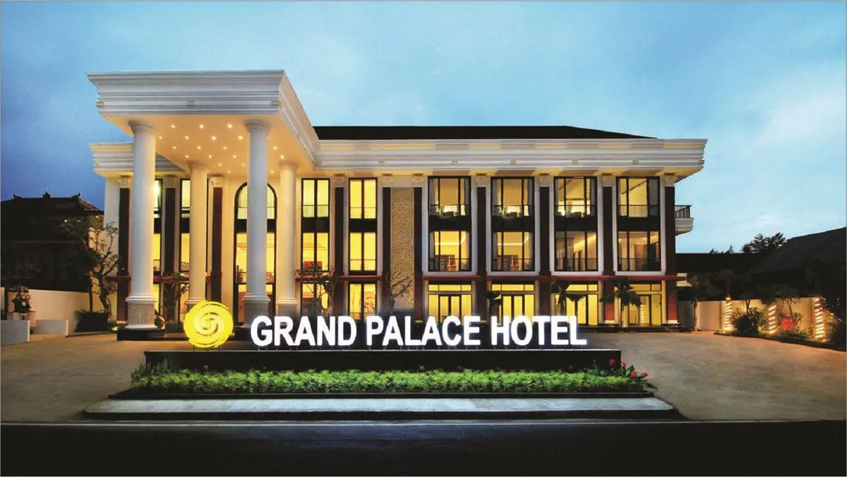Facade of Grand Palace Hotel Sanur